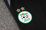 24-25 Algeria Black Half Pull Tracksuit (半拉链)