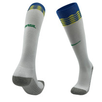 24-25 Brazil Home White Socks
