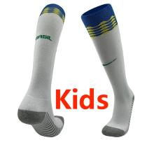 24-25 Brazil Home White Kids Socks(儿童)