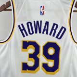 22-23 LAKERS HOWARD #39 White Top Quality Hot Pressing NBA Jersey(圆领)