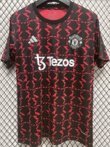 24-25 Man Utd Red Black Training shirts