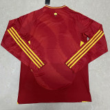 24-25 Spain Home Long Sleeve Soccer Jersey (长袖)