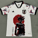 2024 Japan White Special Edition Fans Soccer Jersey #悟空