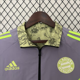 2024 Bayern Purple & Green Double Sided Windbreaker (双面风衣)