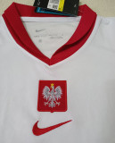 24-25 Poland Home Kids Soccer Jersey