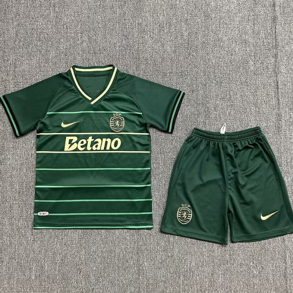 24-25 Sporting Lisbon Third Kids Soccer Jersey