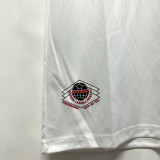 1996-1997 Man Utd Away White Retro Soccer Jersey