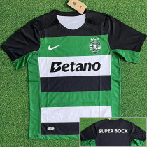 24-25 Sporting Lisbon Home Fans Soccer Jersey