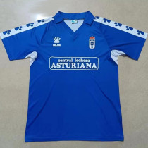 1990-1991 Real Oviedo Home Retro Soccer Jersey