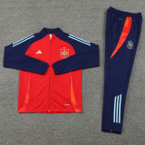 24-25 Spain Red Jacket Tracksuit #02
