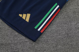 24-25 Italy White Training Short Suit