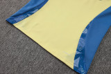 24-25 Ajax Yellow Half Pull Tracksuit (半拉链)