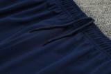 24-25 PSG Royal blue Half Pull Tracksuit (半拉链)