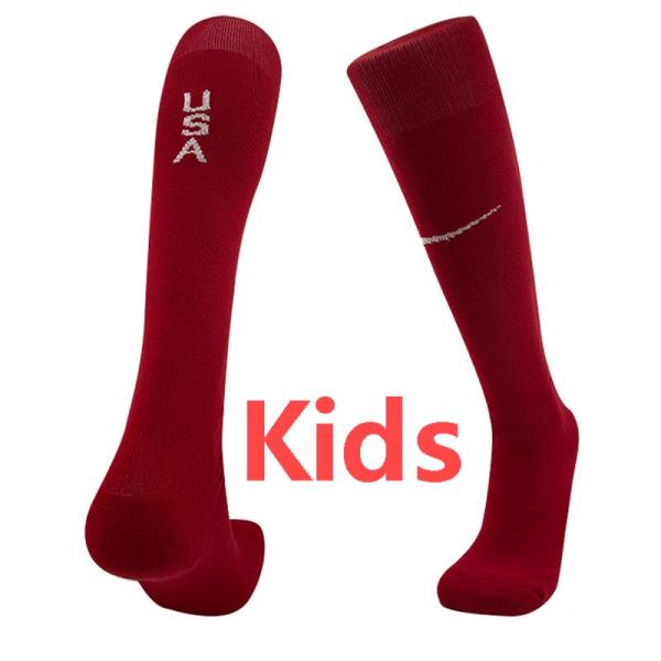 24-25 USA Away Red Kids Socks(儿童)