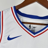 22-23 76ERS GEORGE #8 White Top Quality Hot Pressing NBA Jersey