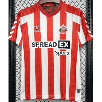 24-25 Sunderland Home Fans Soccer Jersey