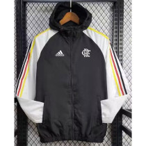 24-25 Flamengo Black Windbreaker (白袖)