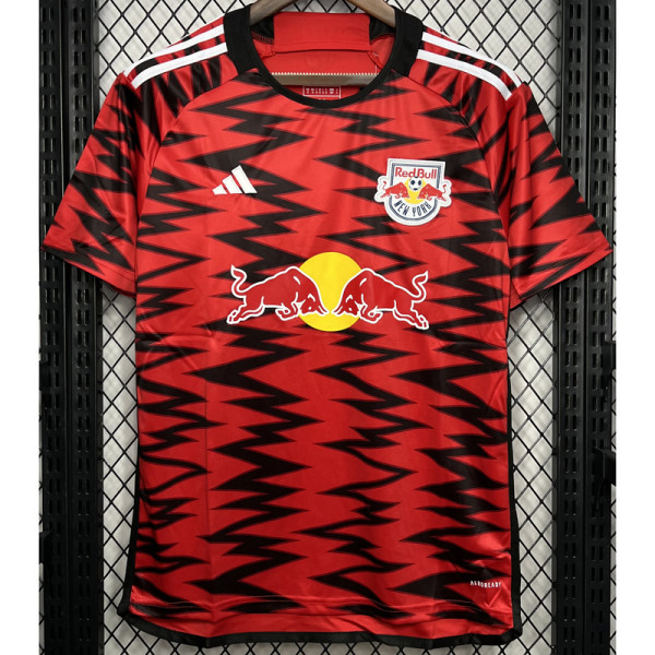 24-25 New York Red Bulls Red Fans Soccer Jersey (纽约红牛)