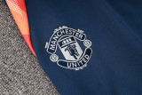 24-25 Man Utd Royal blue Half Pull Tracksuit (半拉链)