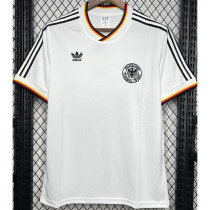 1986 Germany Home Retro Soccer Jersey