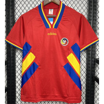 1994 Romania Red Retro Soccer Jersey