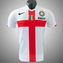 2007-2008 INT 100th Anniversary White Retro Soccer Jersey