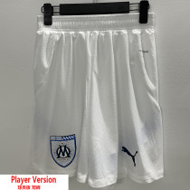 24-25 Marseille Home Player Version Shorts Pants (球员短裤)