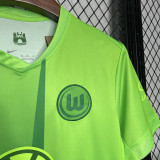 24-25 Wolfsburg Home Fans Soccer Jersey