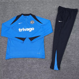 24-25 CHE Fancy blue Half Pull Tracksuit (半拉链)