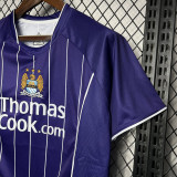 2007-2008 Man City Away Retro Soccer Jersey