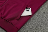 24-25 PSG Dark red Jacket Tracksuit