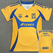 24-25 Tigres UANL Home Women Soccer Jersey (女)