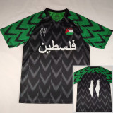 24-25 Palestina FC Black Green Fans Soccer Jersey