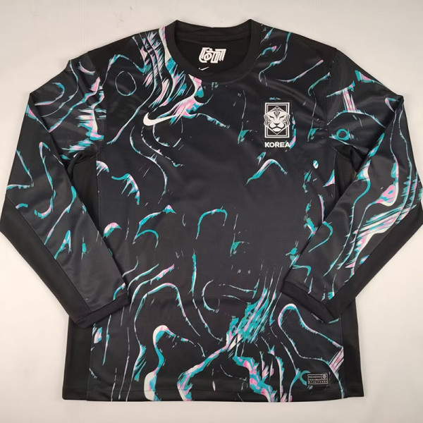 24-25 Korea Away Long Sleeve Soccer Jersey (长袖)