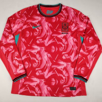 24-25 Korea Home Long Sleeve Soccer Jersey (长袖)