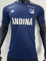 24-25 Millonarios Home Player Version Soccer Jersey