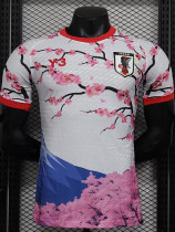 24-25 Japan Red White Special Edition Player Version Soccer Jersey *Y3梅花