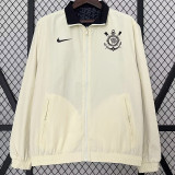 24-25 Corinthians khaki & Black Double Sided Windbreaker (双面风衣)