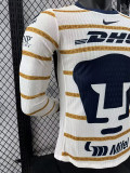 24-25 Pumas UNAM Home Long Sleeve Player Version Soccer Jersey (长袖球员)