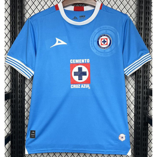 24-25 Cruz Azul Home Fans Soccer Jersey