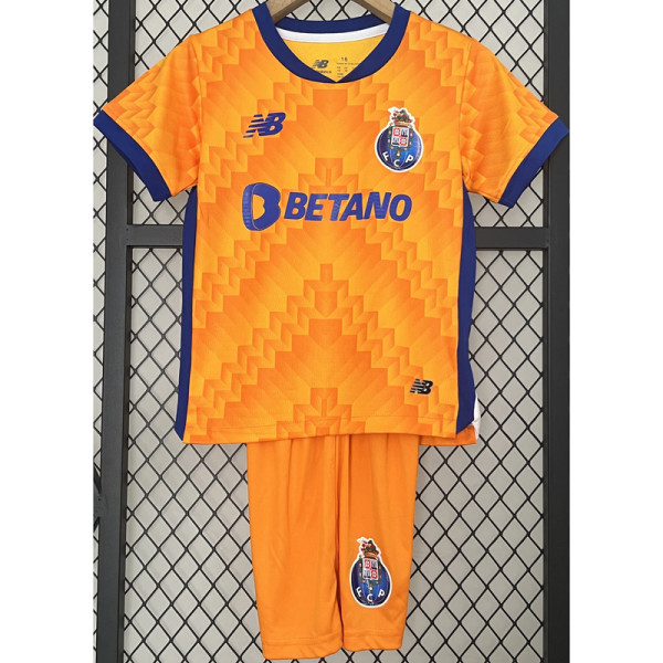 24-25 Porto Away Kids Soccer Jersey