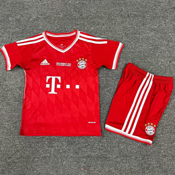 2013-2014 Bayern Home Kids Retro Soccer Jersey (带决赛字)