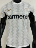 24-25 LeverKusen Away Player Version Soccer Jersey