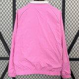 24-25 Germany Pink & White Double Sided Windbreaker (双面风衣)