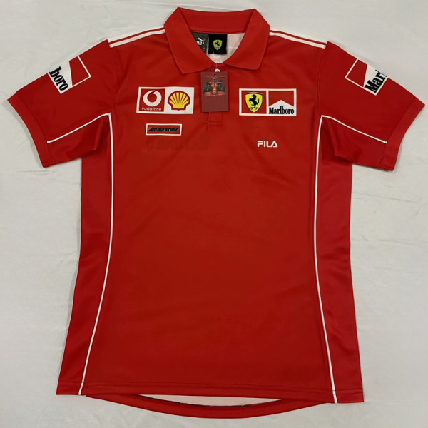 2024 F1 Ferrari Red Special Edition Racing Suit (有领)