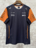 2024 McLaren Black T-Shirts Racing Suit (圆领)