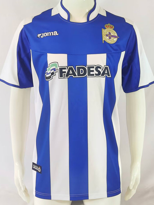 2003-2004 La Coruna Home Retro Soccer Jersey