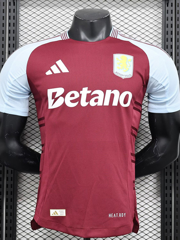 24-25 Aston Villa Home Player Version Soccer Jersey