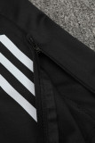 2024 AD Black Half Pull Tracksuit (半拉链)