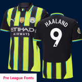 24-25 Man City Away Player Version Soccer Jersey